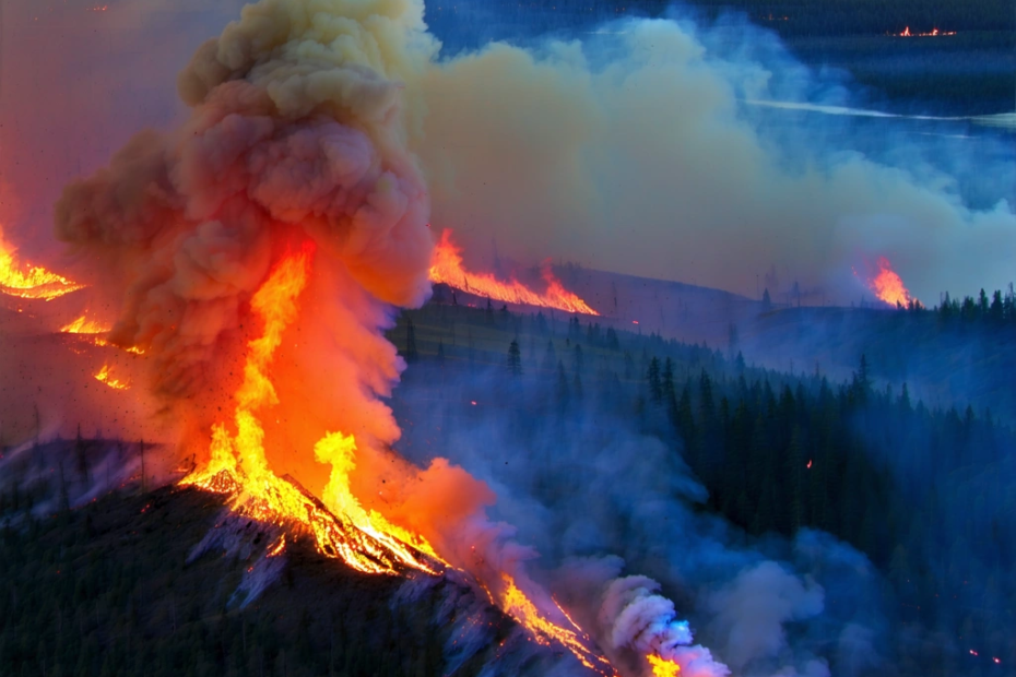 Les feux de forêt en Europe : un danger caché sous nos pieds
