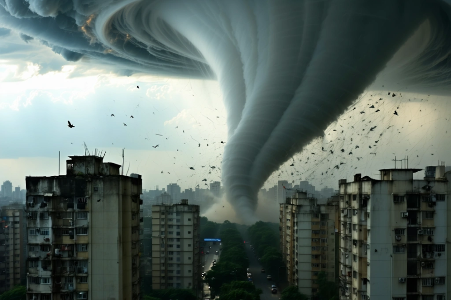 Quand la Nature se Déchaîne : L&rsquo;Ouragan Dévastateur de Douvres