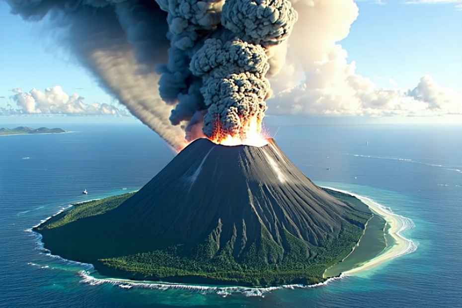 Explosion volcanique sous-marine : un phénomène qui bouleverse l&rsquo;atmosphère
