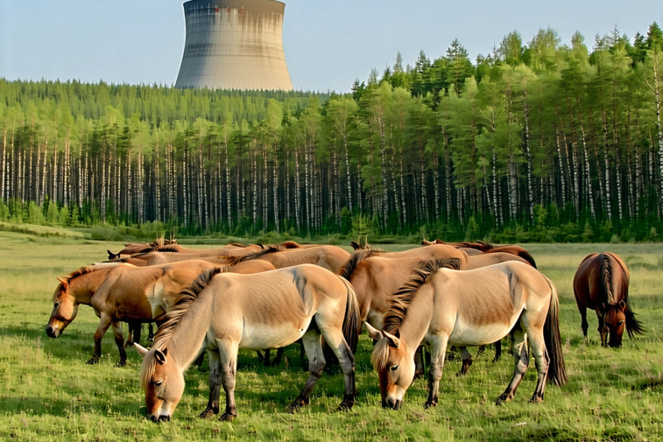 Les chevaux de Przewalski : les survivants de Tchernobyl