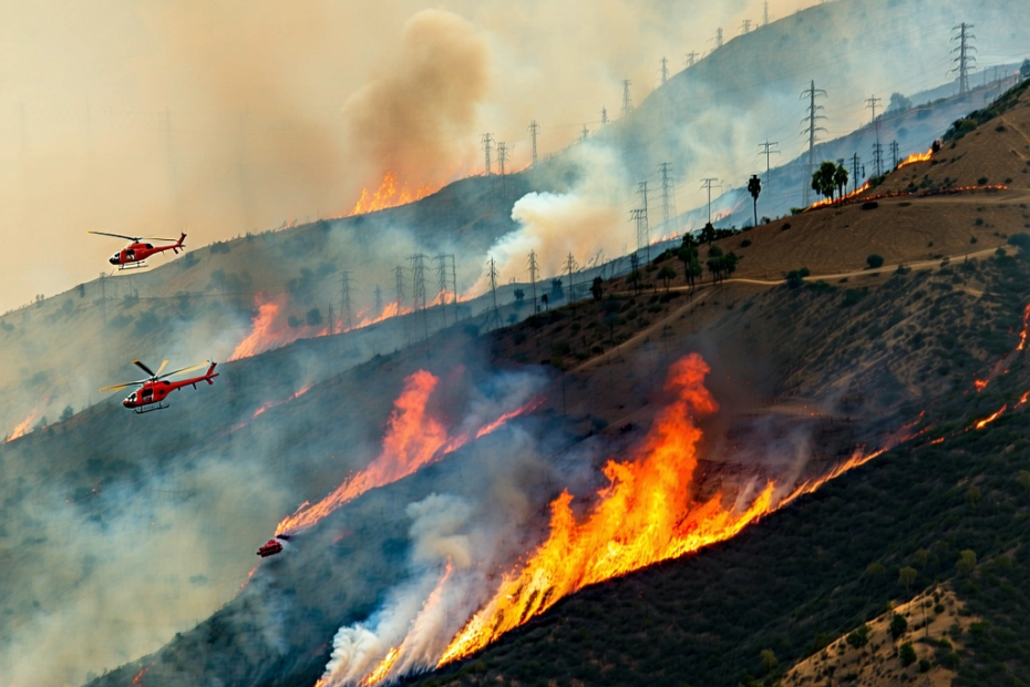 Incendies en Californie : Une bataille acharnée pour sauver La Habra Heights