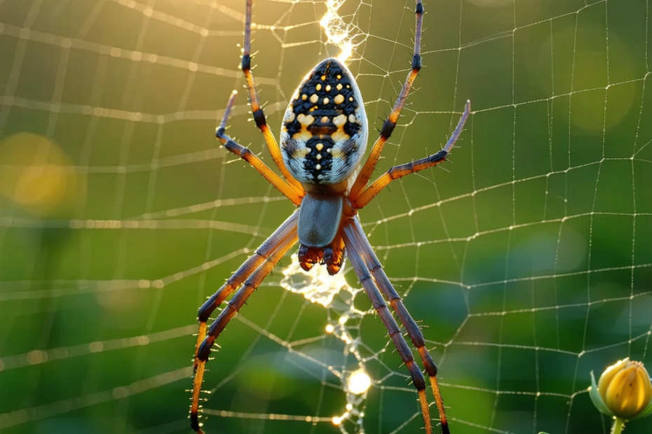 Les araignées volantes : quand l’électricité les propulse dans les airs