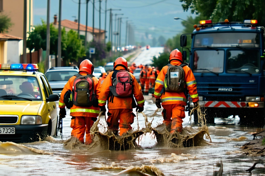 Inondations à Madridgueras : Quand la nature frappe fort