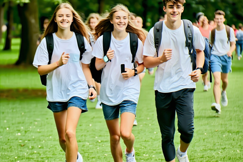 Marchez pour un esprit plus léger : le secret des adolescents