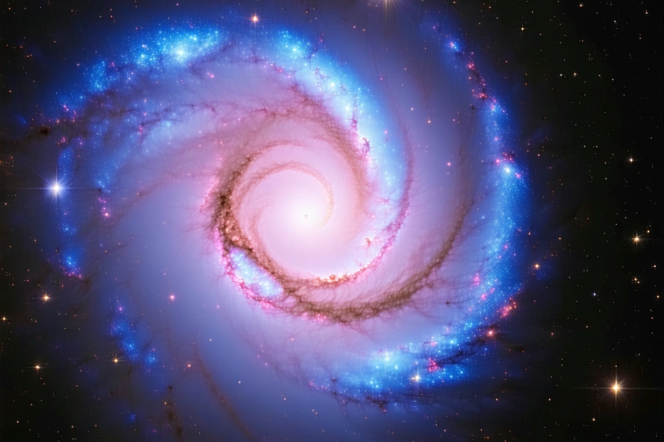 M51 : La Galaxie du Tourbillon, un Ballet Cosmique à 31 Millions d&rsquo;Années-Lumière