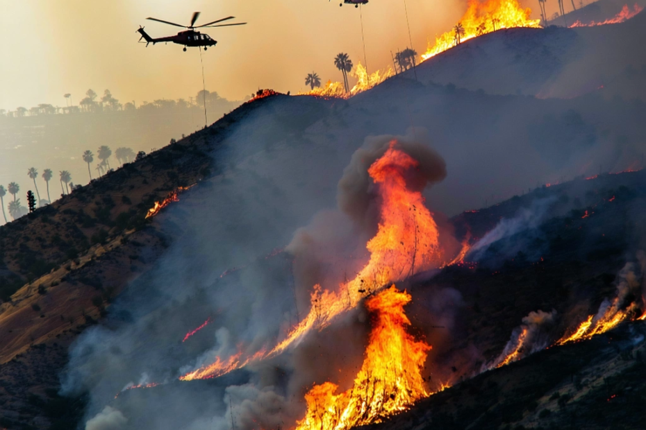 Les vents de Santa Ana : quand la nature déchaîne les flammes en Californie
