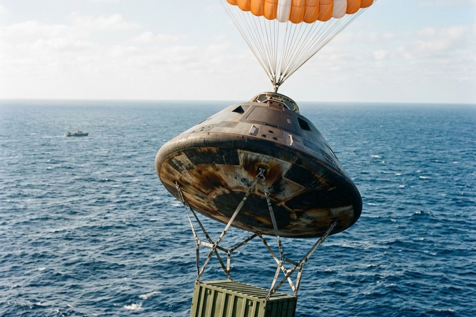 Des colis livrés par fusée ? L’US Air Force teste une capsule qui revient de l’espace